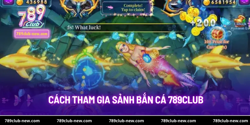 Cách tham gia sảnh bắn cá 789club