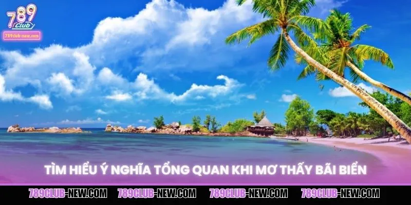 Giải mã thông điệp chung khi mơ thấy bãi biển