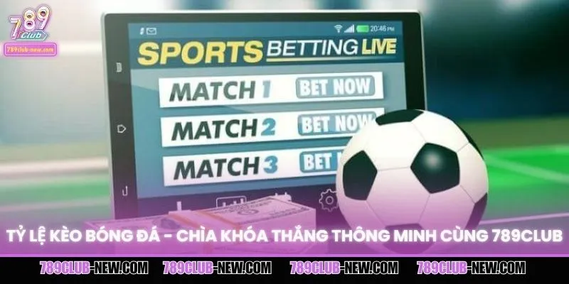 Tỷ Lệ Kèo Bóng Đá - Chìa Khóa Thắng Thông Minh Cùng 789CLUB